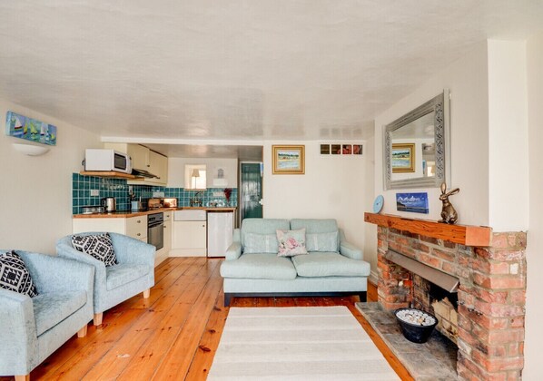 Open plan living room