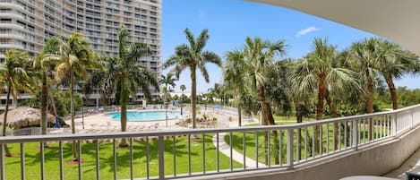 Pool View from Lanai