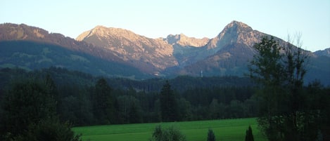 Blick vomn einem Balkon