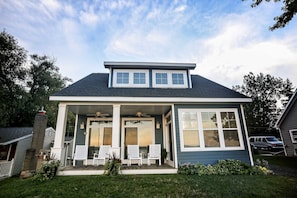 Seneca Bungalow has lots of great windows to enjoy the lake while inside