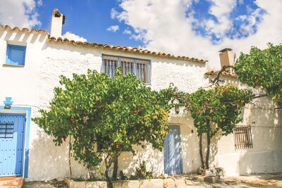 Traditionelles andalusisches Landhaus in bemerkenswerter Lage. Schlaf 7