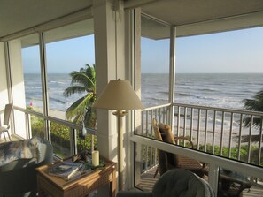 From living room, looking southeast