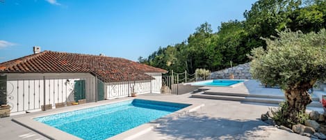 Propriété, Piscine, Immobilier, Maison, Domicile, Bâtiment, Biens, Vacances, Zone Résidentielle, Architecture