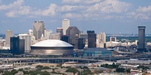 Super Dome 
1 mile from apt.
