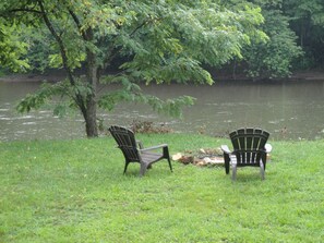 Fire pit area