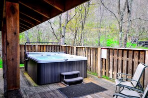 Our Jacuzzi hot tubs are available year-round!
