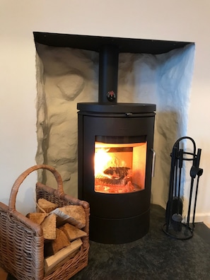 Warm your toes and relax. 