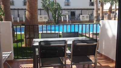 TOWNHOUSE ROMANA BEACH, ALCOSSEBRE, IDEAL FAMILIES. SWIMMING POOL, BARBECUE, A / C, TERRACE