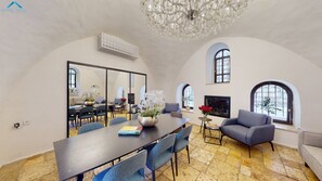 The living area