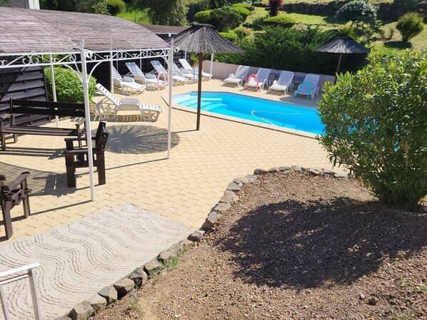 piscine de la propriété