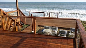 Your own ocean view from the deck outside the living room
