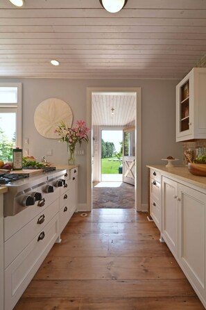 Kitchen and walk-in pantry 
