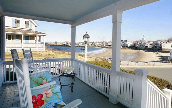 Front Porch overlooking Front Beach