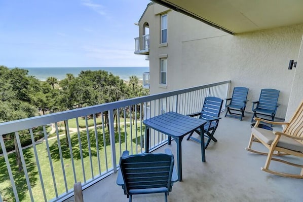 Oceanfront View from Private Balcony