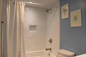 Guest Bathroom with Tub and Shower Combination