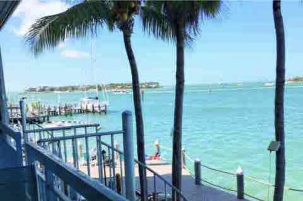 SEAPORT SERENITY @ Galleon Resort in Old Town, Key West  (Actual Balcony View)