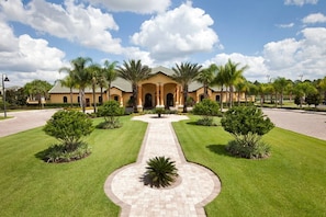 Main resort’s entrance