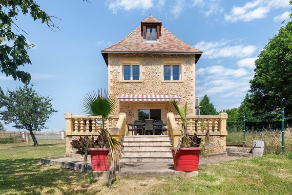 vue extérieure du gîte La Petite Prairie