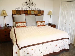 Get a good night's rest | King-Sized Bed | Main Level