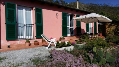 Casa Cinzia - apartamento con terraza y vista al golfo 