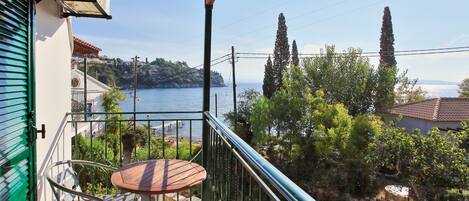 Balcony with sea view