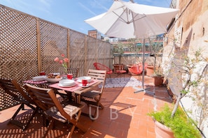 Sunny terrace