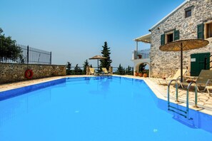 Serene pool views