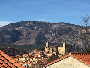 View of Vernet from Maison Chene Vert