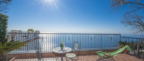 terrazza con vista panoramica