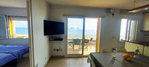 Blick von der Wohnung auf die Medes-Inseln