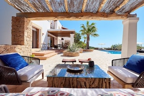 Villa Arcadia.  Ibiza. Chill out area