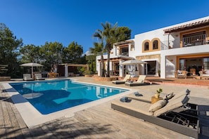 Villa Arcadia.  Ibiza.  Ideal for sunbathing
