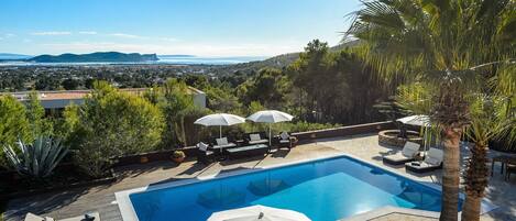 Villa Arcadia. Ibiza. Vistas increíbles