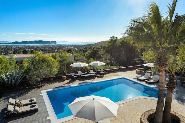 Villa Arcadia.  Ibiza. Amazing views