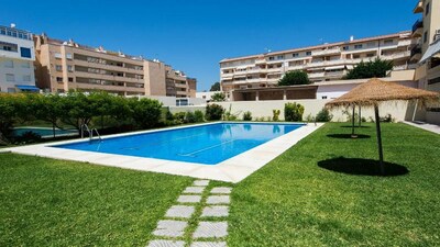 OLIMPO PENTHOUSE WITH POOL AND BARBECUE, WITH SEA VIEWS 5 MINUTES FROM THE BEACH