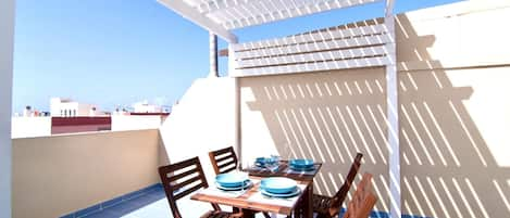 Terrazza con barbecue 