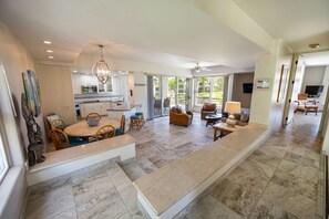 View from front door entry