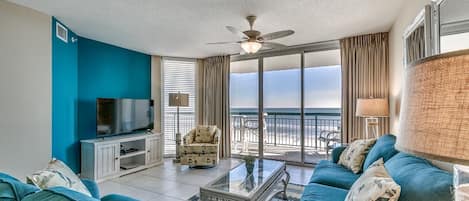 Oceanfront Living Room 