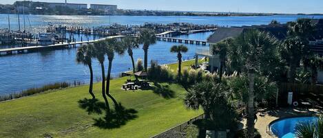 View from the balcony.