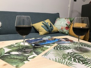 Relax and enjoy  with a good canarian wine close to the beach