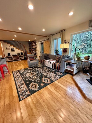 downstairs living room