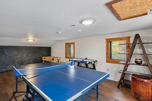game room for rainy days!