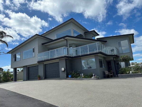 Top two floors available.  Property manager lives on ground floor.