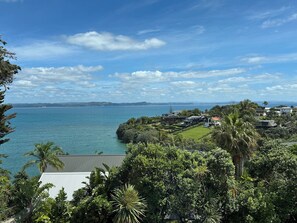 View from the master bedroom of Tindalls Bay
