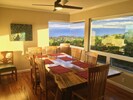 New dining room opens up upcountry & north shore ocean views with corner window.