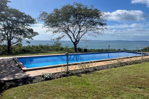 13 m long lap pool with a view
