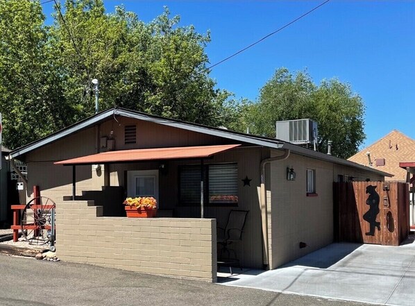 Front of Cottage and Parking