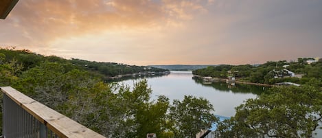 Sunset Cliff on Lake Buchanan
