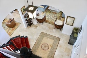 Foyer from the top of the stairs
