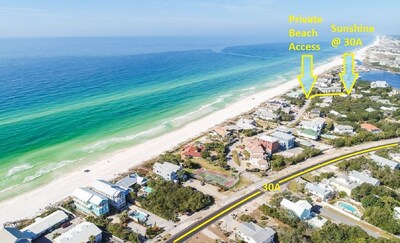 Gated, private community south of 30A!